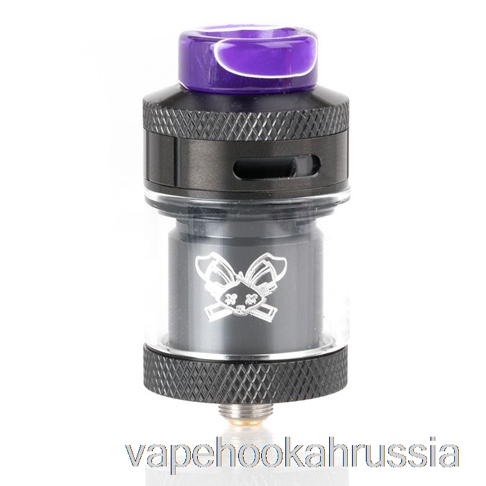 Vape Russia Hellvape X Heathen Dead Rabbit 25 мм Rta черный с белым логотипом